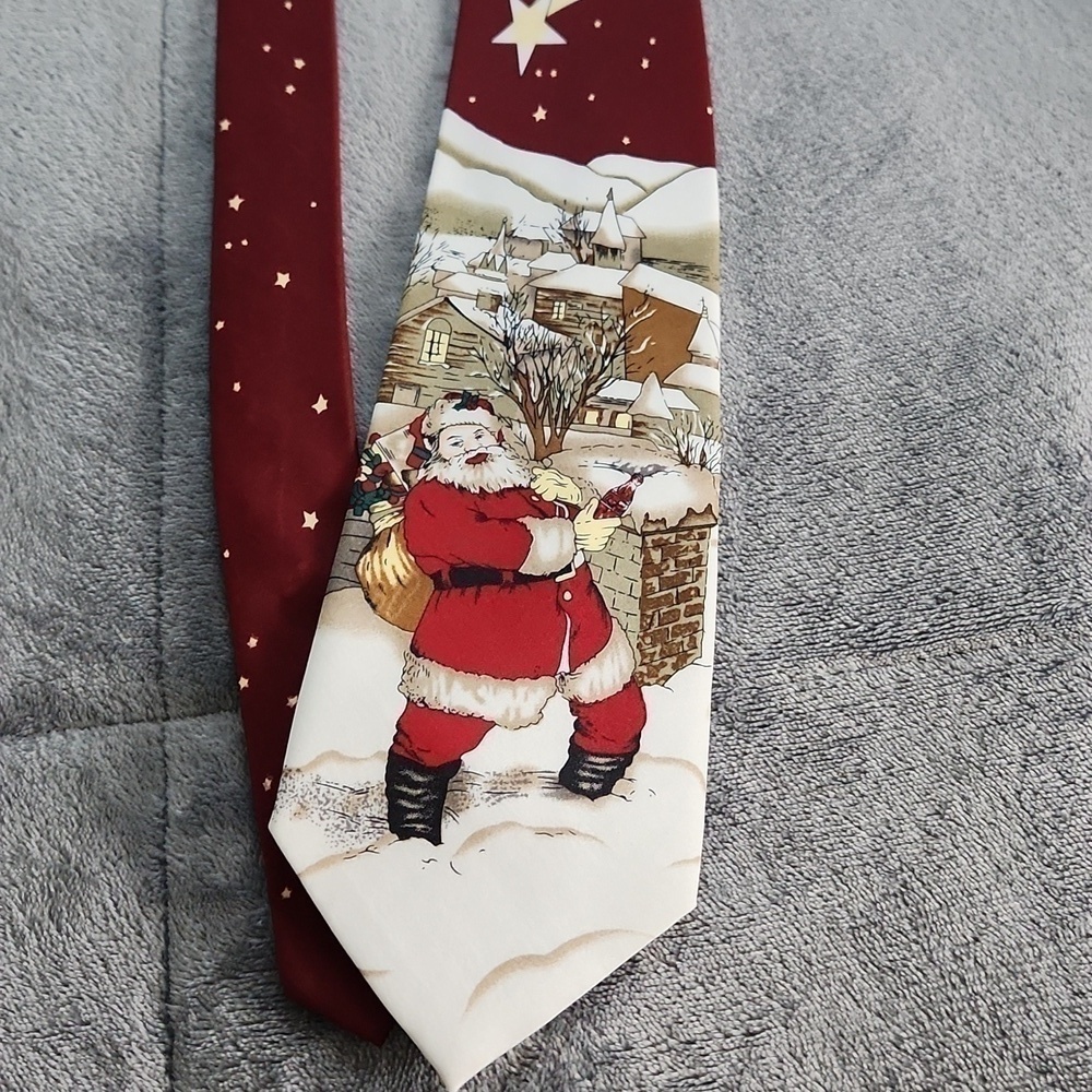 Parquet Holiday Tie - Picture 3 of 5